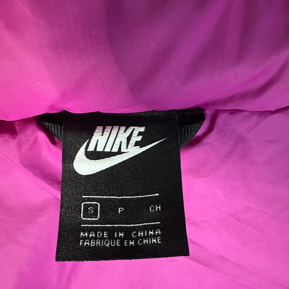 Nike Sportswear Down-Fill Windrunner Puffer Jacket Burgundy Size S CU5094-638 - Picture 6 of 8